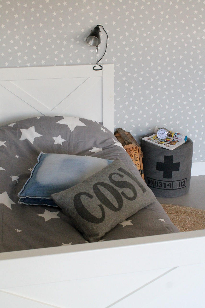 Kinderbed new england wit 90x200 (in dekkend wit stevige ...