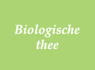 Biologische thee