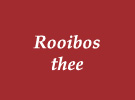 Rooibos thee
