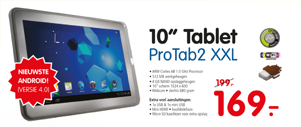 Aanbieding ProTab Tablet