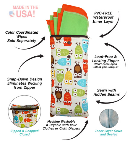 wipe pouch features