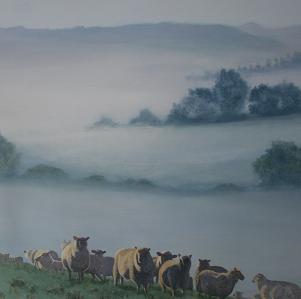 Schilderij Mist