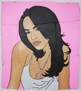 Kunstwerk Aaliyah
