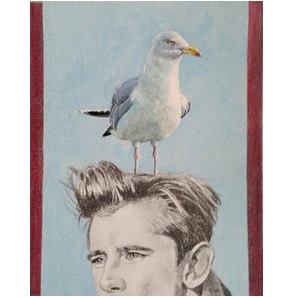 Schilderij Airmail origineel