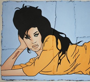 Kunstwerk Amy Winehouse