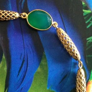 Armband Aventurijn steen