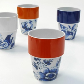 Bekers set van 4