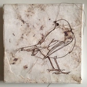 Kustwerkje Birds 13 VERKOCHT
