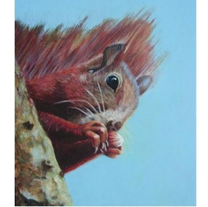 Schilderij Eekhoorn