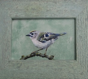Schilderij Goudhaantje