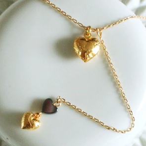 Hartjesdubbel ketting