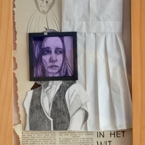 Kunstwerk In het wit.