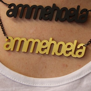 Woordketting Ammehoela goud*