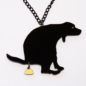 GoldenTurd Ketting zwart*