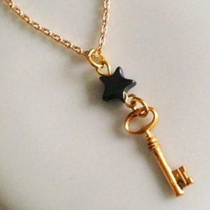 Sleutel Ster ketting