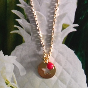Ketting Ster rood