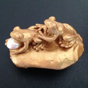 Broche Kikker