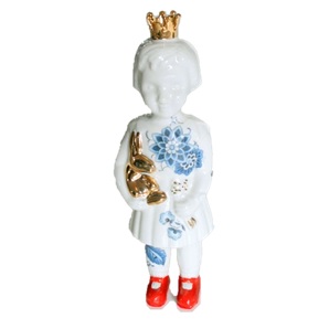 Mini Popje delftsblauw