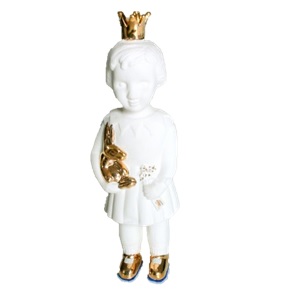 Mini popje goud