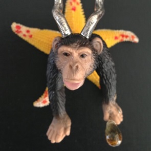 Starmonkey broche