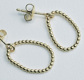 Oorbel Petit Pois goud