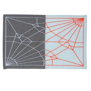 placemat Unfolded orange*