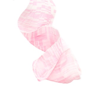 Iris-code Shawl roze