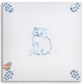 Storytiles Poes en vogel*
