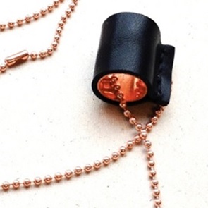 Tube ketting zwart*