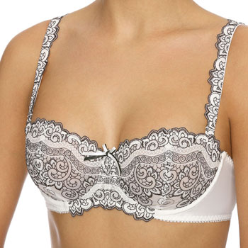 Lusiana Balconet Beugel BH Ivory Grey