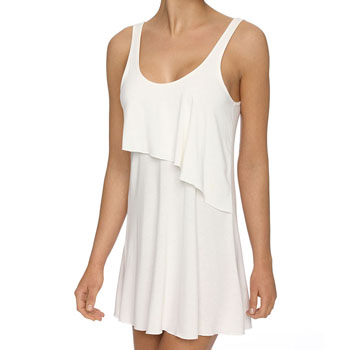 Siesta Dress with frill top Ivory