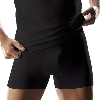 Heren boxer short kort model Zwart