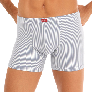 Sander Short Wit-Blauw