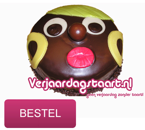 Zwarte Piet taart