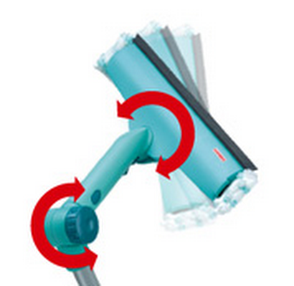 Leifheit raamwisser met telescoopsteel