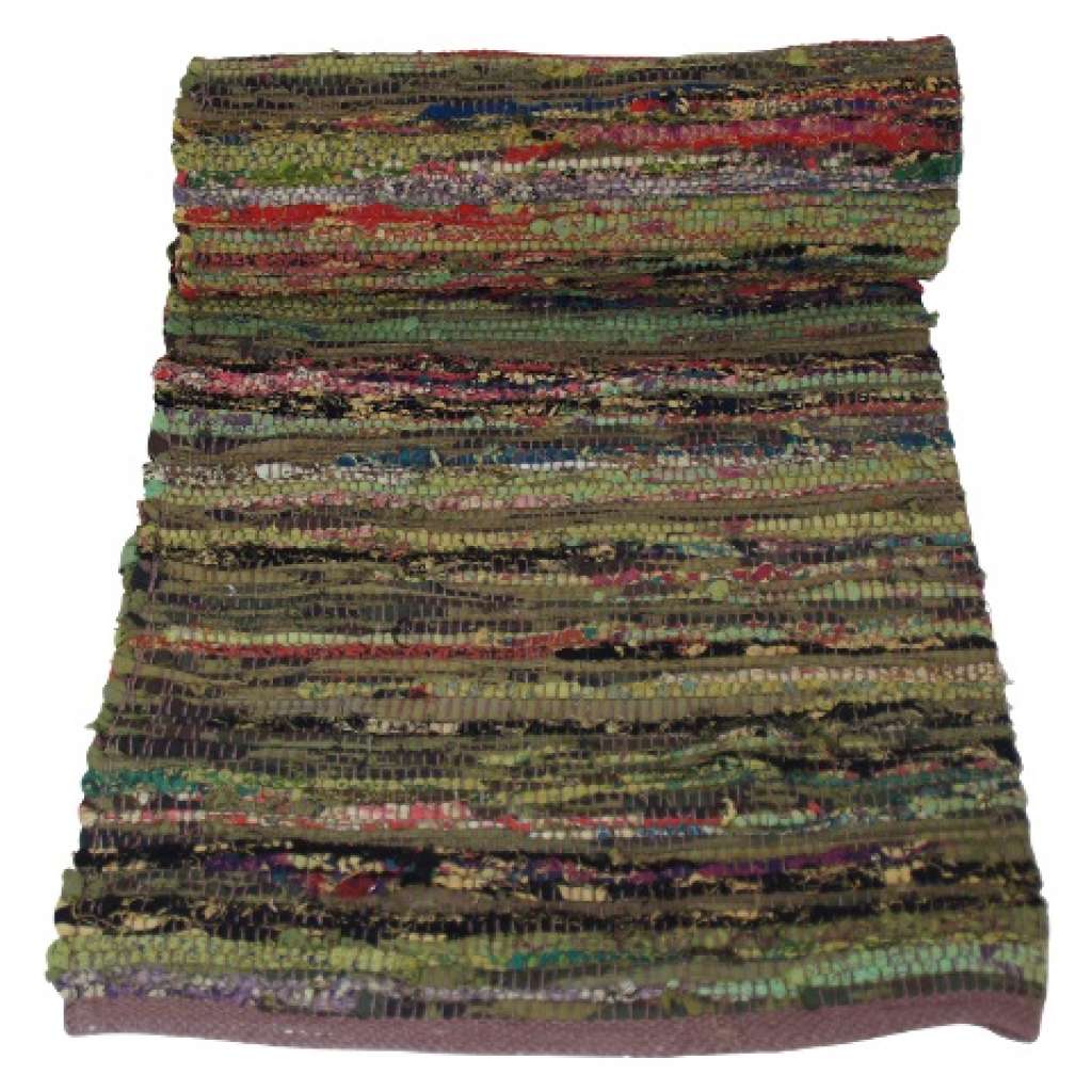 Evenaar Vloerkleed katoen 90×150 Groen Evenaar Vloerkleed katoen 90×150 Groen