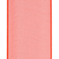 Lint organza woven - wired 25mm/20m