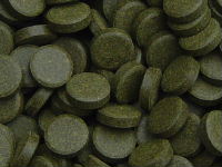 Tablets with 36% spirulina
