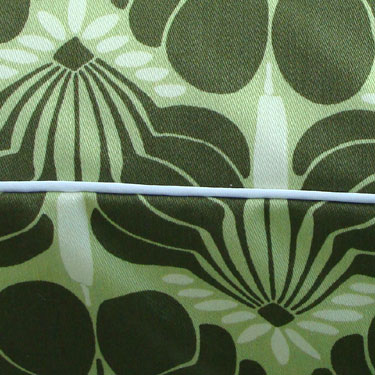 Kussenhoes Brocate green small