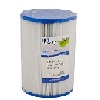 Jazzi spa filter Diameter 14,3 cm. / Lengte 18 cm. Schroefdraad fijn 5,6 cm.