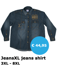 JeansXL - grote maten heren jeans shirt - Mister Big