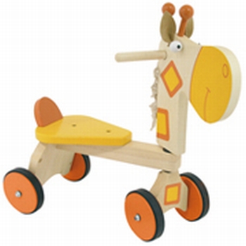 3 - Scheuren maar op deze geweldige giraffe loopfiets