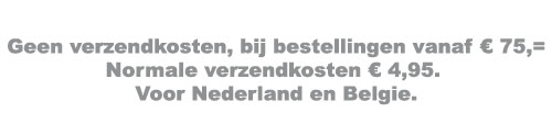 Bij JeansXL geen verzendkosten bij bestellingen vanaf 75 euro. Normale verzendkosten 4,95 euro. Levering in Nederland en Belgie.