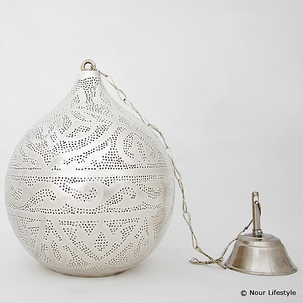 Hand made Egyptian lamps Haifa with Arabian pattern