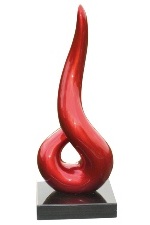 Abstract "krul red"