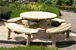 Picknicktafel rond.jpg Picknicktafel Vierkant