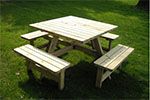 Picknicktafel rond.jpg Picknicktafel Vierkant