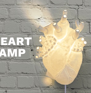 Heart lamp