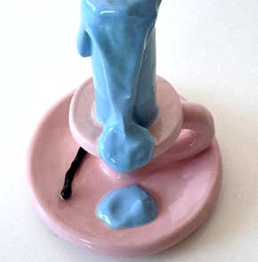 Eternal Candle pink-blue