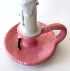 Eternal Candle pink white